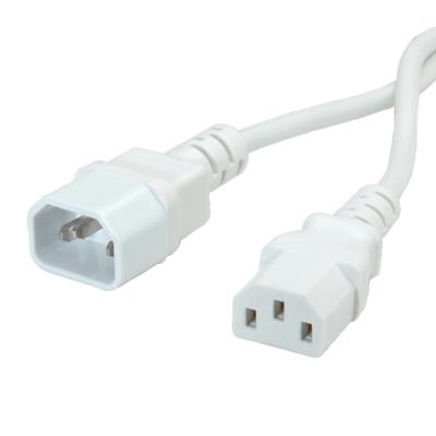 Value câble dalim. p. écran 1,8m,blanc 19.99.1516