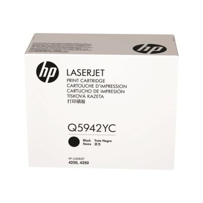 HP Q5942YC - Extra High Capacity - zwart - origineel - LaserJet - tonercartridge ( Q5942YC ) - Contract