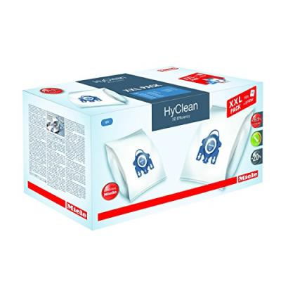Miele xxl pack hyclean 3d gn boîte de sac d'aspirateur 4 pièces