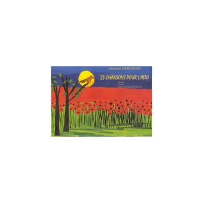 Partitions Classique Combre Metratone Alexandre / Gradinarov Elisabeth - Chansons Pour L'Alto (23) - 1, 2 Altos Et Alto Et Piano Alto