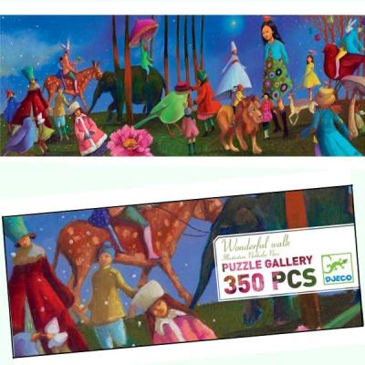 Puzzle Djeco Gallery La merveilleuse Promenade 350 pcs 7 ans +