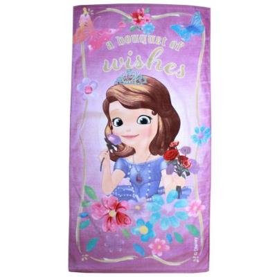 Serviette de bain princesse sofia