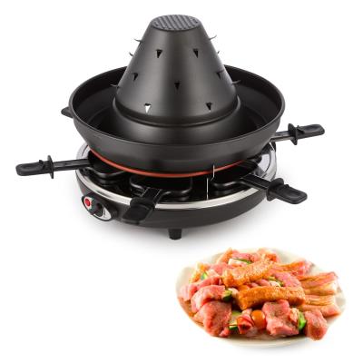 Klarstein Taste Volcano Appareil à raclette & chapeau tatare 1500W 8 personnes