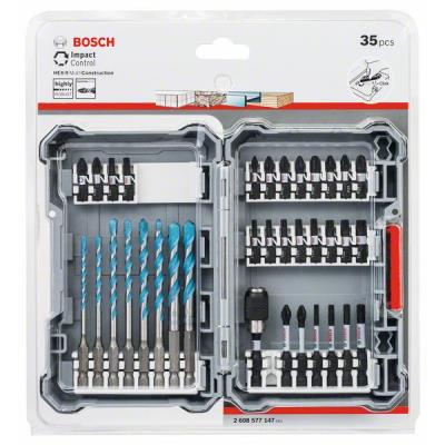 Set De 35 Embouts De Vissages Bosch Impact Control Multiconstruction 2608577147
