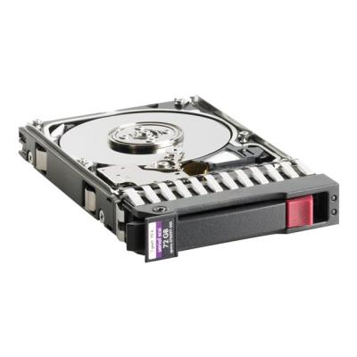HPE Single Port - Vaste schijf - 72 GB - hot-swap (verwisselbaar zonder uitschakelen) - 2.5 - SAS - 10000 tpm