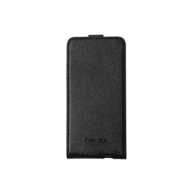 Nevox relino etui en cuir htc one 2 (m8) noir gris