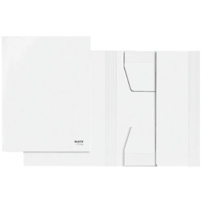 Chemise cartonée 3 rabats juris infinity a4 blanc leitz 61060000