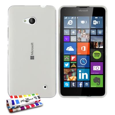 Coque Souple Ultra-Slim Le Glossy Hybrid Transparent pour MICROSOFT LUMIA 640