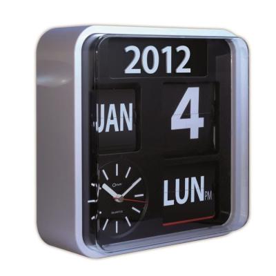ORIUM - Horloge calendrier Flip Flap