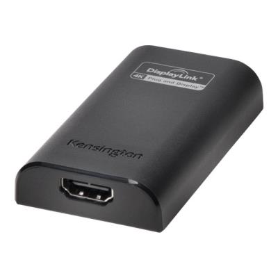 Kensington VU4000 4K Video Adapter externe video-adapter - zwart