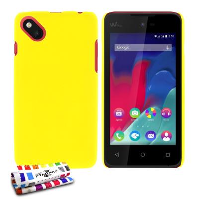 Coque Rigide Ultra-Slim Le Pearls Premium Jaune pour WIKO SUNSET 2