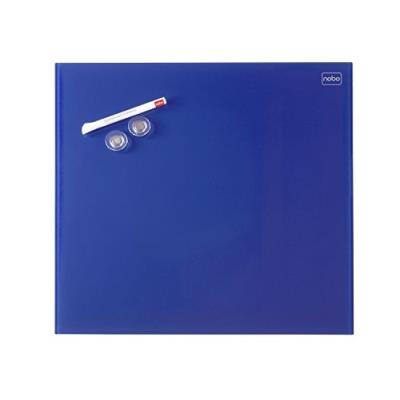 Nobo prestige 1903952 tableau à mémo 300 x 300 mm bleu