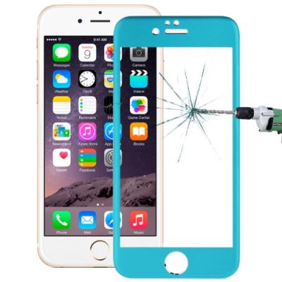 iPhone 6 Film Verre Trempé 0.33mm Bleu
