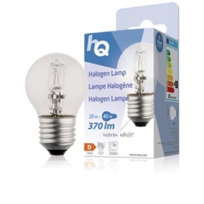 Halogen lamp ball e27 28 w 370 lm 2 800k hq