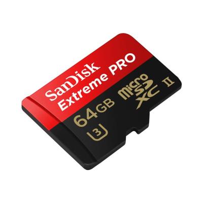 SanDisk Extreme Pro - flashgeheugenkaart - 64 GB - microSDXC UHS-II