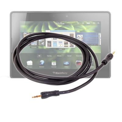 Câble audio pour Novatech nTablet, Coby MID1024 Kyros, Blackberry Playbook RIM