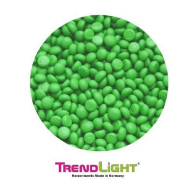 TrendLight 890032 Colorant de qualité pour bougie en paraffine, stéarine, gel et autres composants de la cire Vert clair Pour 1 kg de cire