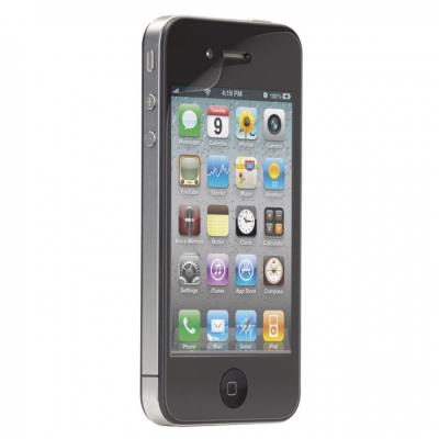 Apple iPhone 4 / iPhone 4S > Film (x3) protection écran Transparent anti trace d'origine CaseMate
