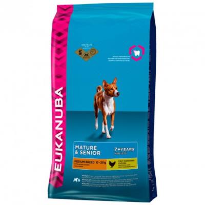 Meilleurs prix pour Croquettes eukanuba mature senior sac 15 kg