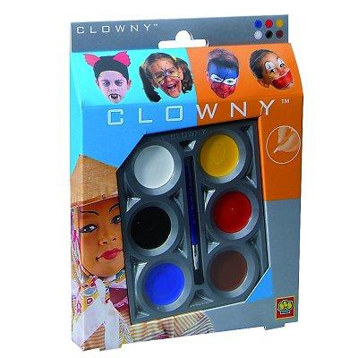 Palette de maquillage Aqua 6 couleurs - Clowny