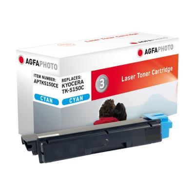 AgfaPhoto - cyaan - tonercartridge (alternatief voor: Kyocera TK-5150C)