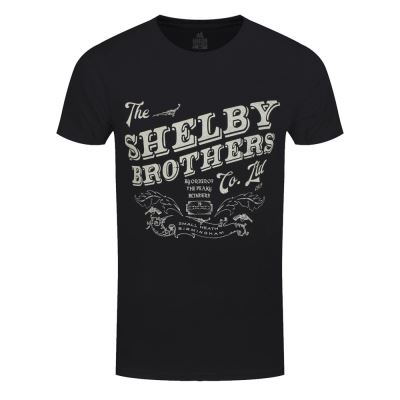 Peaky Blinders T-Shirt The Shelby Brothers Homme NoirS