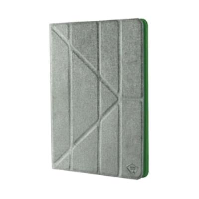 Universal tablet case pu leather for tablet 9-10 grey green mosaic theory