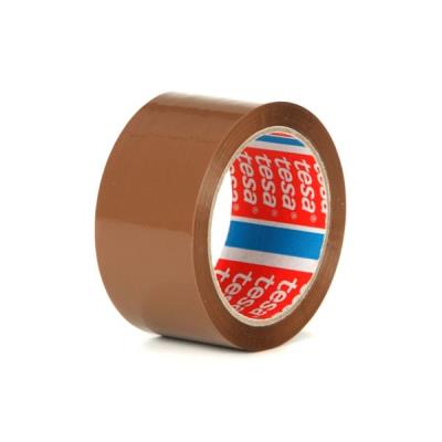 Ruban adhésif PP TESA 50mm/66 mètres (04195 Marron)