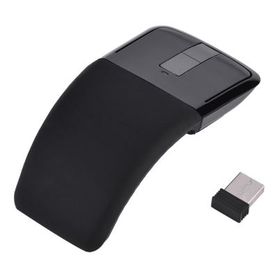 Souris à arc Bluetooth, Souris tactile pliable sans fil portable, Mini  souris