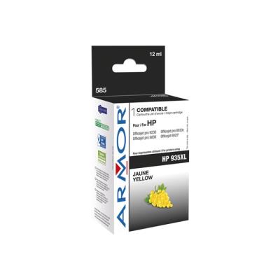 Armor - geel - gereviseerd - inktcartridge (alternatief voor: HP 935XL)