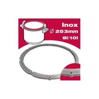 seb joint pour autocuiseur inox delicio 8l-10l diamètre 253mm