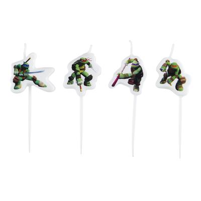 4 Bougies Tortues Ninja™
