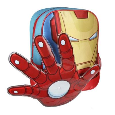 Cerdá Iron Man Sac à dos enfants, 31 cm, Rouge (rojo)