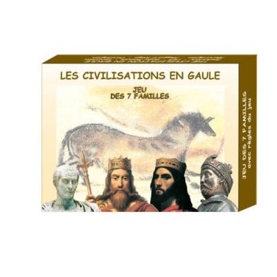 EDITIONS DUSSERRE - F12 - CARTES - JEU DE 7 FAMILLES - CIVILISATIONS DE LA GAULE