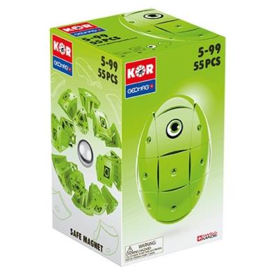 Geomag - 672 - jeu de construction - kor basic  - vert