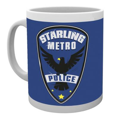 Tasse de ceramique Arrow Police