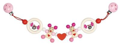 Heimess - Heimess Hochet poussette Souris rose