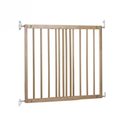 Baby dan multidan bois naturel fixation blanc 64-106 cm