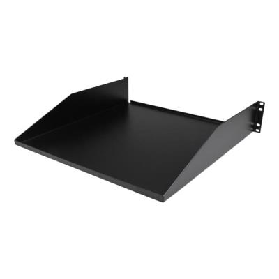 StarTech.com 2U Vrijdragende Plank Rackmontage - Robuuste Vaste Plank Serverrack Serverkast - 56kg - plank voor rack (cantilever) - 2U