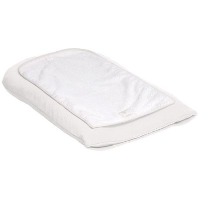 Housse matelas à langer blanc