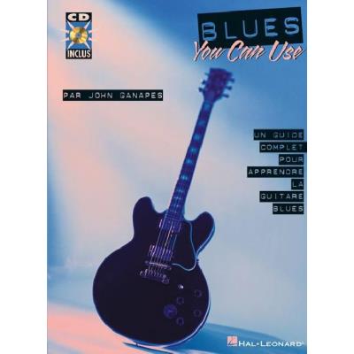 Méthodes Et Pédagogie Hal Leonard Blues Licks You Can Use + Cd - Guitar Tab Guitare Acoustique
