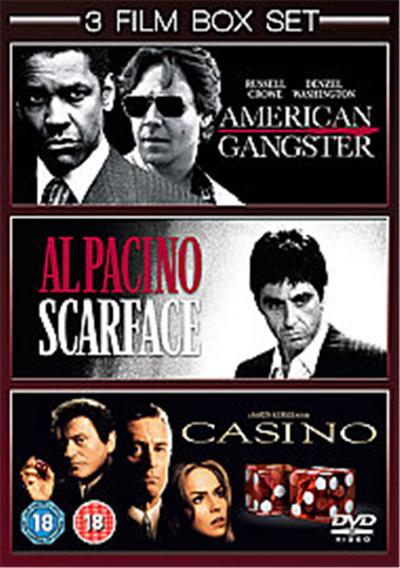American Gangster / Scarface / Casino , (Box Set)