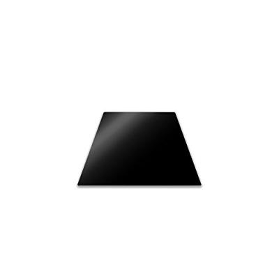 Pebbly 99-14ppmid planche de protection pour plaque de cuisson verre trempé noir 50 x 28 cm