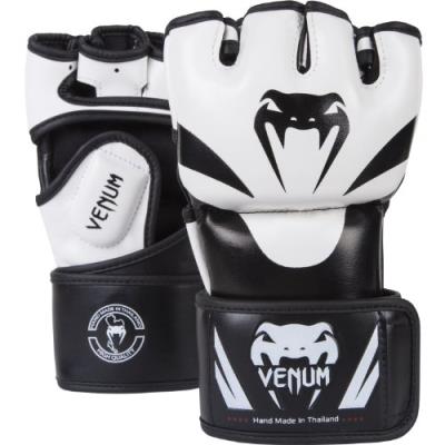 Venum attack gants de mma noir blanc l xl