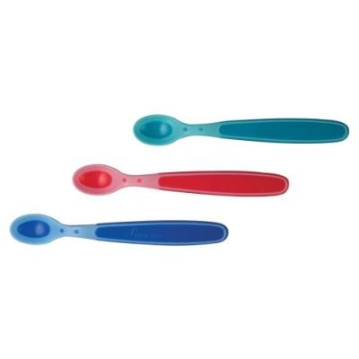 nûby - lot de 3 cuillères enfants
