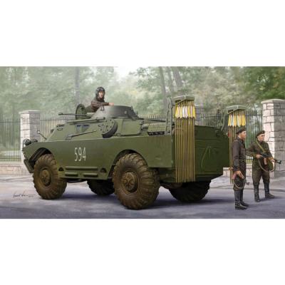 Maquette Véhicule Militaire : Véhicule blindé soviétique BRDM-2 NBC Trumpeter