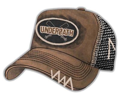 Underoath casquette trucker Stained