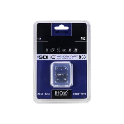 Intenso - flashgeheugenkaart - 8 GB - SDHC