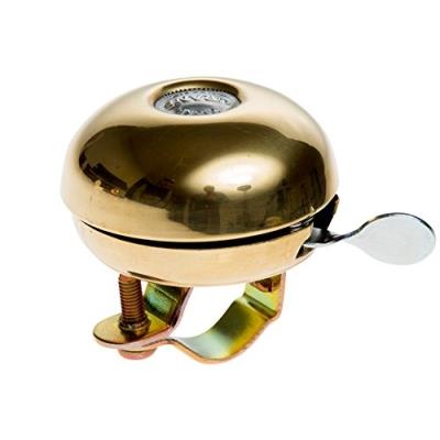 Crane bell co. rites w sonnette de vélo support collier en acier doré, cr-rtsb-gl