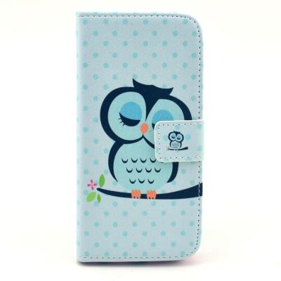 Etui en PU Magnetique Folio pour Iphone 6 6s 4.7 pouces - Hiboux on Branch